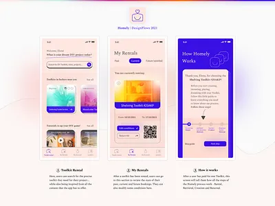 Homely / DesignFlows 2021 bendingspoons design designflows homeapp homely mobile mobileapp ui ux
