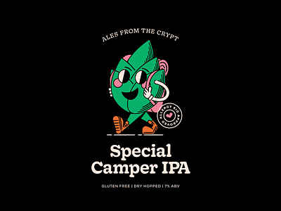 Special Camper beer camper camping hiker hiking hops