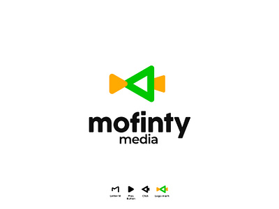 Mofinity media brand branding camera creative design eye catchy logo graphic design iconic illustration logo logo design logodesign logotype m m letter logo media media logo modern prototype simple