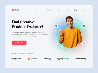 Portfolio Landing Page 2022 trends app best dribble shot dribble best shot interface landing page personal portfolio personal web popular design popular shot portfolio website product design trending design ui ui design ui kit uiux web design web kit website