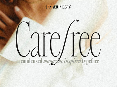 Carefree | A Crisp 16-Font Serif
