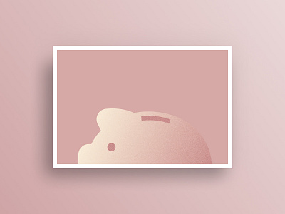 Piggy bank illustration