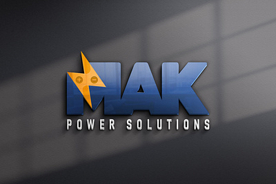 MAK - Branding & Identity 3d battery logo branding gradient gradientlogo logo logodesign logos mak powerlogo ui word