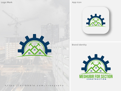 Construction Logo Design By rronysaha || Logo Design best logo designer best logo designer dribbble brand guideline brand identity branding constraction construction construction company construction logo design dribbble logo design logodesign logos logotype minimal modern real estate rronysaha rronysaha logo designer