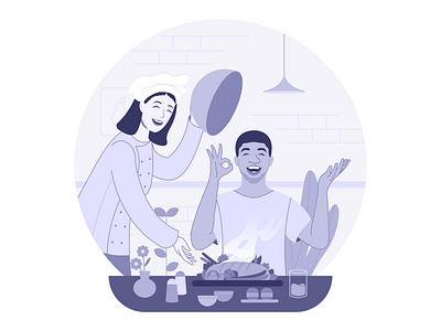 Concept Illustration - Serve india