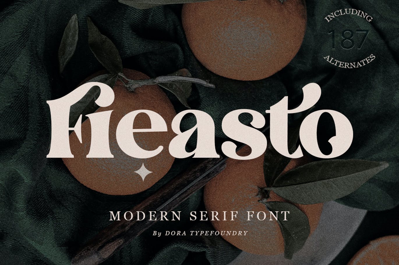 The Fieasto app branding classic design display elegant font graphic design illustration logo retro serif typeface typography ui ux vector