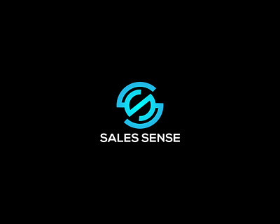 Sales Sense logo brand branding design iconic logo illustration logo logotype simple symbol icon