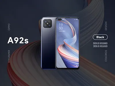 OPPO Wallpaper | A92s graphic design illustrator ui wallpaper