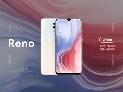 OPPO Wallpaper | Reno graphic design illustrator oppo ui wallpaper