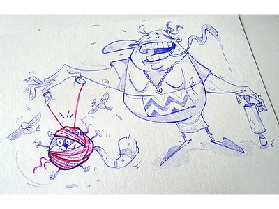 Grandma Marta Day baba marta cartoon character characterdesign drawing fun grandma marta day illustration sketch spovv