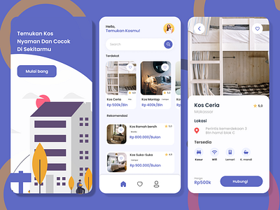 kostah app app branding design graphic design ui ux