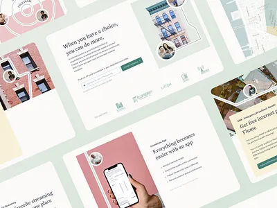 Flume Website - UI availability map fiber fiber network internet new york telecom ui uidesign uisystem ux uxdesign uxi uxui webdesign