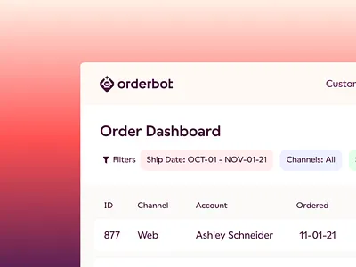 Orderbot Product Mockup