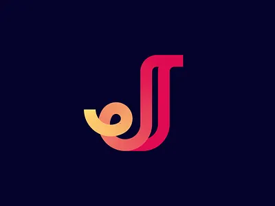 Jiddas Signature Mark bold branding brands color colorful design identity lined logo logo design logotype mark original presentable real solutions women