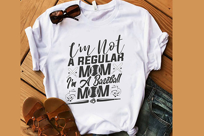 I'M NOT REGULAR MOM I'M BASEBALL MOM baseball baseball lover beseball mom best mom creative design favorite mom free t shirt graphic design i love mom illustration mathers day mom lover mom t shirt specialist svg craft t shirt t shirt templet typography vector