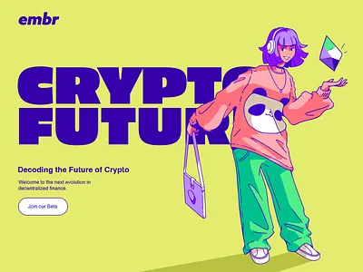 Crypto illustrations anime bitcoin branding colorful crypto design ethereum exchange girl graphic design identity illustration investment modern simple student teenager trading ui