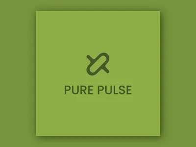 Pure Pulse – The Rhythm of Innovation branding fashion icon identity logo mark minimalist modern visual identity