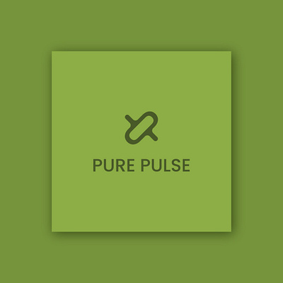 Pure Pulse – The Rhythm of Innovation branding fashion icon identity logo mark minimalist modern visual identity