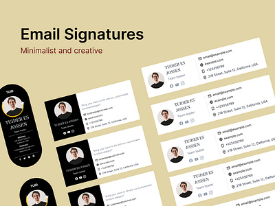 Email Signature - Torjoy UI branding design email email signature design figma figma email design gmail mail newsletter receipt signatures torjoy designs torjoy ui torjoy ux ui ux