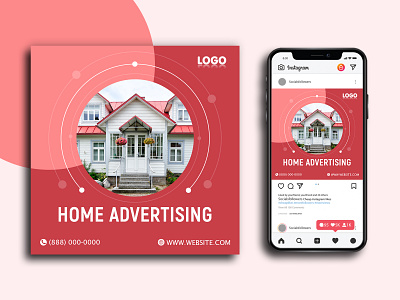 Real Estate Home Sale Template | Flyer Design ads advertising banner banner design best design home home sale instagram post post poster real estate real estate flyer selling post selling template social media super template top trend