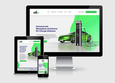 CMS EV (Electric Vehicle) bespoke web design and development adobe xd electric charging electric vehicle gutenberg web design wordpress