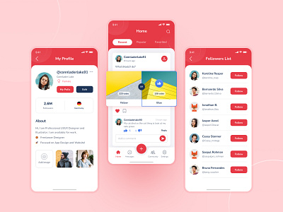 Social Movies movies social ui voting