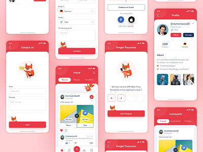Social Movies movies social ui voting