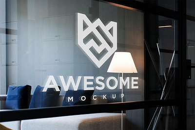 Office Glass Mockup awesome awesomemockup bestmockup branding company design elegant glass glassmockup logo logomockup mockup office officemockup wallmockup