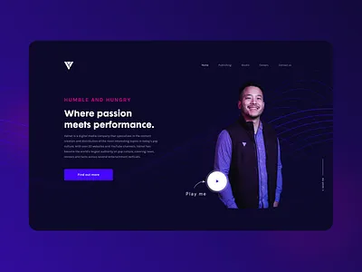 Valnet - Digital Media Company design digital modern netfolie sleek ui user interface valnet web design youtube