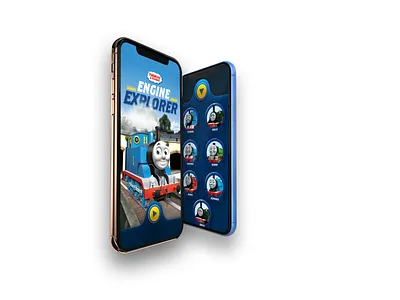 Thomas & Friends: Engine Explorer Game amazon app design fire phone game interactive interface ui