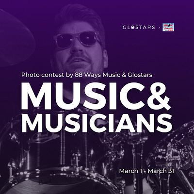 Music&Musicians photo contest by Glostars & 88 Ways Music 88waysmusic canon colors community contest design dslr camera exhibition free fujifilm glostars music musicians olympus photocontest photographer photography photos samsung sony