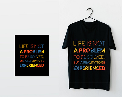 Typography T-shirt Design 3d animation branding graphic design logo ui