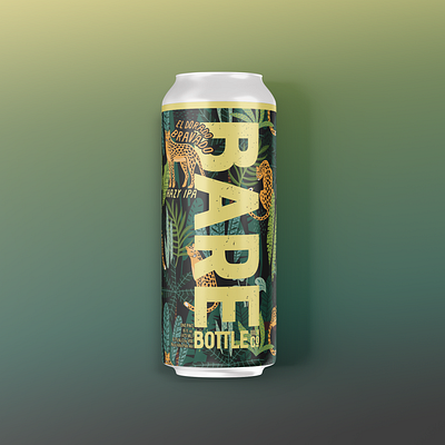 El Dorado Bravado - Craft Beer Label approachable beer art branding craft beer design graphic design illustration jaguar jungle logo package package design vector