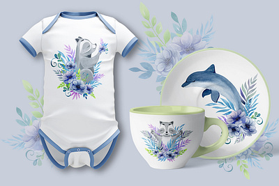 Illustrations for children's design. branding design drawing illustration invitation logo typography