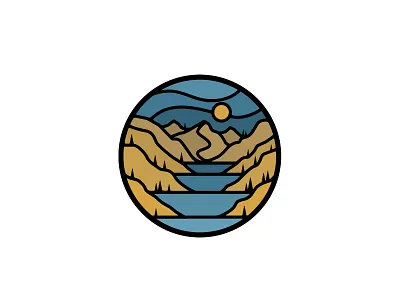 Cascade Design branding design doodle draw drawing graphicdesign illustration logo logodesign mountains outdoors vector vectorart