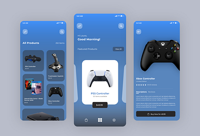 E Commerce Mobile App design e commerce graphic design interface minimal mobie ui