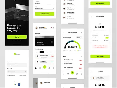 Payfazz ~ Fintech Mobile App π³ app app design banking app clean finance app financial app fintech ios mobile mobile app mobile ui savings ui ux wallet
