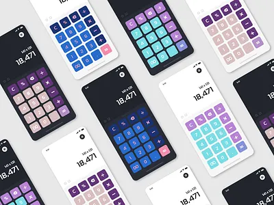 Daily UI #4 - Calculator design ui