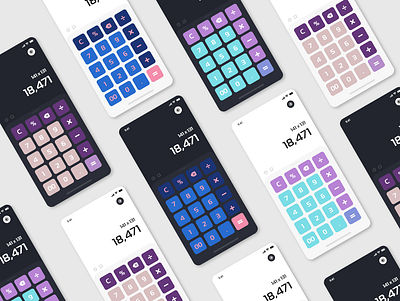 Daily UI #4 - Calculator design ui