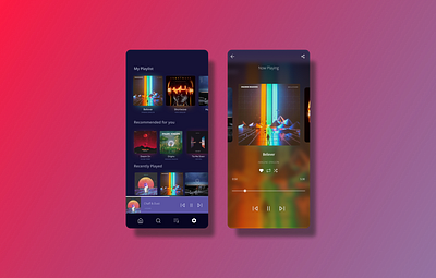 Music Player (DailyUI #009) 009 app dailyui design graphic design music player