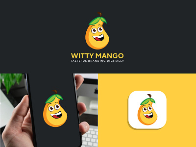 Mango Logo 3d app icon app logo branding church church logo design favicon fiverr graphic design icon illustration logo logo design ministry monogram logo