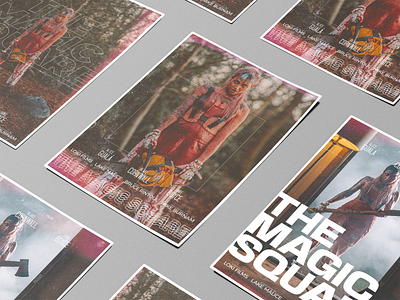 Lake Malice Poster Series 1 band branding film graphic design horror identity poster