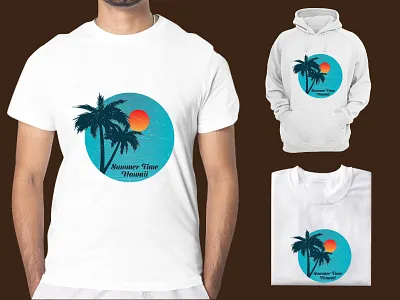 Summer T-shirt Design graphic design surfing t shirt design