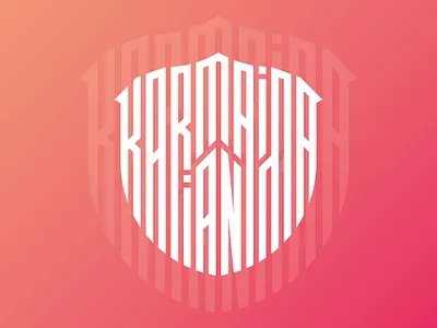 KARIMA NAIMA Monogram | Personal | Initial Letters Logo Design brandidentity branding creative design creative logo design graphic design logo logoart logodesign minimal logo modern logo monogram logo name logo personal logo shield logo