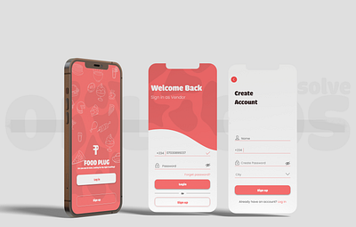 Food Plug app design graphic design mobile ui ui uiux ux