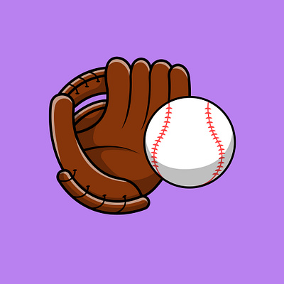 Glove And Baseball softball