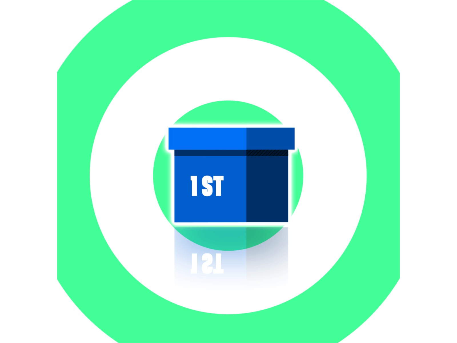 Exclusive Gift 1 ST 2d 2d animation animation design gif graphic graphic design icon illustration loop minimal motion graphics nft nftart ntfs typography vdo vector