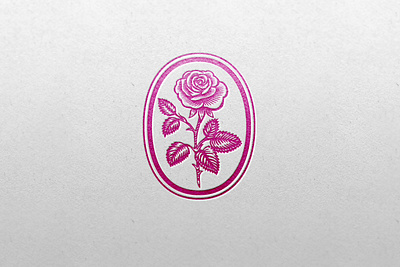 Rose branding flavor floral flower graphic design logo nature red rose