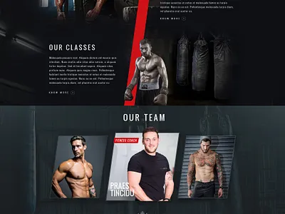 Fitness Company website websites