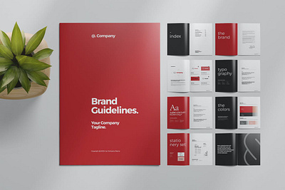 Brand Guidelines agency brand brand guideline brand guidelines brand stationery branding design font graphic guide guideline indesign layout letterhead logo marketing stationery syle template typography